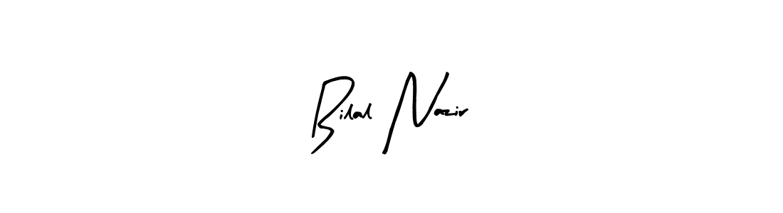 You should practise on your own different ways (Arty Signature) to write your name (Bilal Nazir) in signature. don't let someone else do it for you. Bilal Nazir signature style 8 images and pictures png
