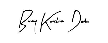 Also we have Binay Krishna Dolui name is the best signature style. Create professional handwritten signature collection using Arty Signature autograph style. Binay Krishna Dolui signature style 8 images and pictures png