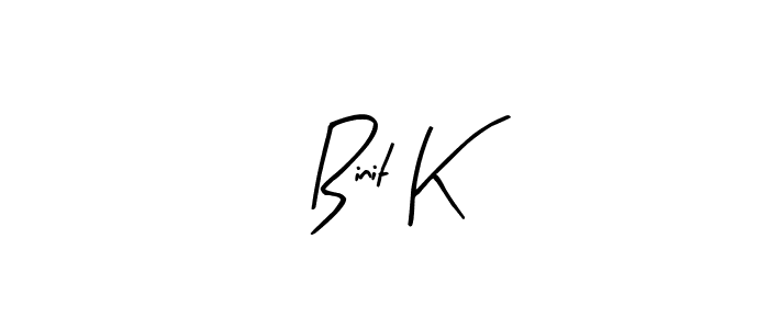 Binit K stylish signature style. Best Handwritten Sign (Arty Signature) for my name. Handwritten Signature Collection Ideas for my name Binit K. Binit K signature style 8 images and pictures png