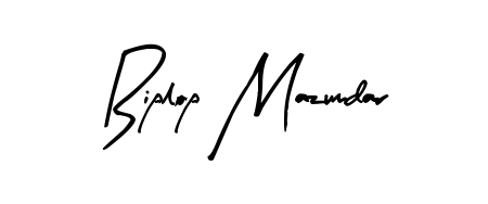 The Arty Signature handwriting style adds charm and authenticity to name Biplop Mazumdar. A wonderful choice for personal thank-you notes. Biplop Mazumdar signature style 8 images and pictures png
