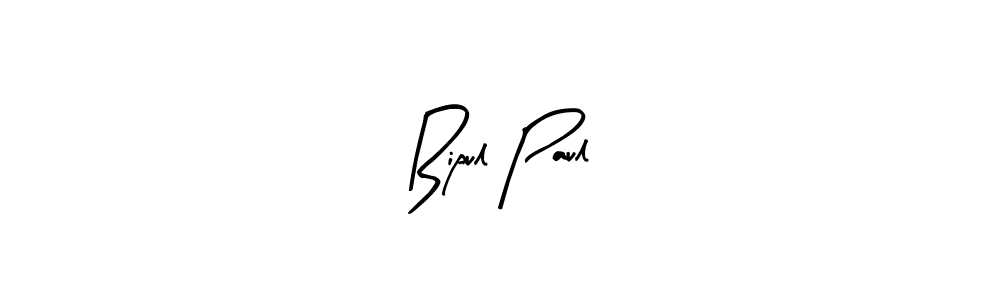 Use a signature maker to create a handwritten signature online. With this signature software, you can design (Arty Signature) your own signature for name Bipul Paul. Bipul Paul signature style 8 images and pictures png