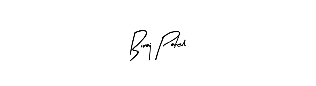 Create a beautiful signature design for name Biraj Patel. With this signature (Arty Signature) fonts, you can make a handwritten signature for free. Biraj Patel signature style 8 images and pictures png