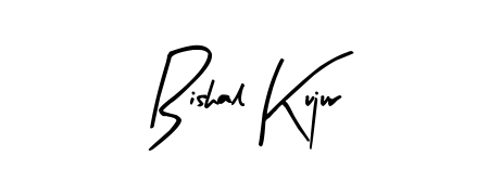 Design your own signature with our free online signature maker. With this signature software, you can create a handwritten (Arty Signature) signature for name Bishal Kujur. Bishal Kujur signature style 8 images and pictures png
