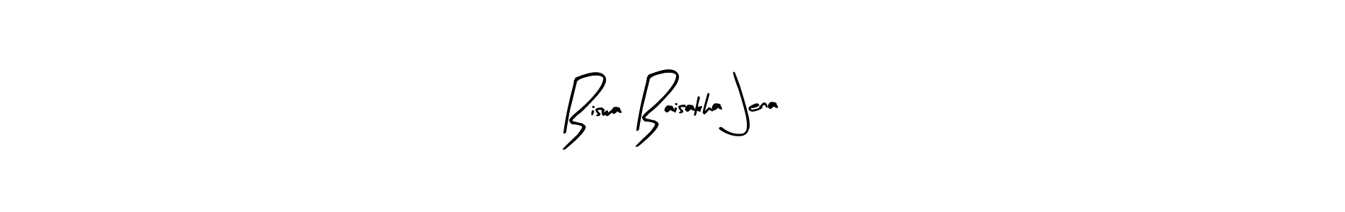 Design your own signature with our free online signature maker. With this signature software, you can create a handwritten (Arty Signature) signature for name Biswa Baisakha Jena. Biswa Baisakha Jena signature style 8 images and pictures png