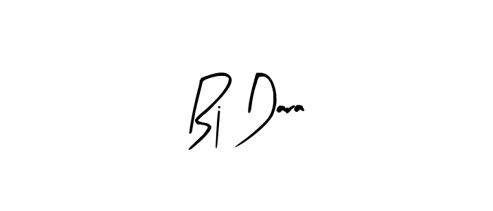 Bj Dara stylish signature style. Best Handwritten Sign (Arty Signature) for my name. Handwritten Signature Collection Ideas for my name Bj Dara. Bj Dara signature style 8 images and pictures png