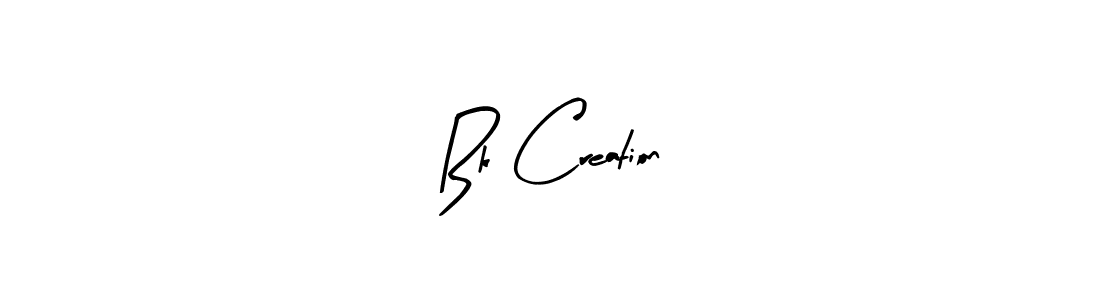 The best way (Arty Signature) to make a short signature is to pick only two or three words in your name. The name Bk Creation include a total of six letters. For converting this name. Bk Creation signature style 8 images and pictures png