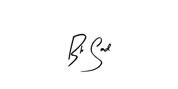 Also we have Bk Sad name is the best signature style. Create professional handwritten signature collection using Arty Signature autograph style. Bk Sad signature style 8 images and pictures png