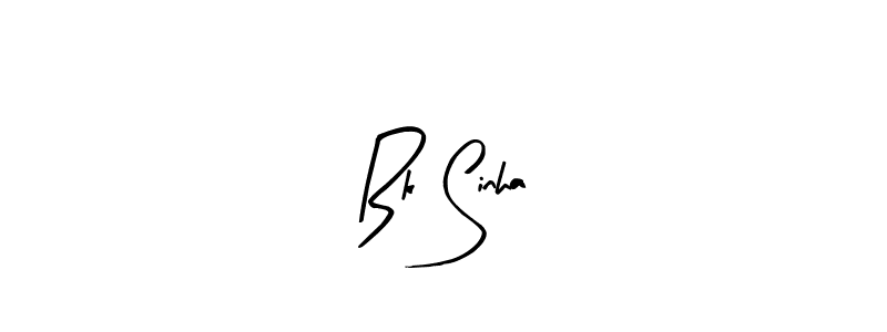 How to make Bk Sinha signature? Arty Signature is a professional autograph style. Create handwritten signature for Bk Sinha name. Bk Sinha signature style 8 images and pictures png