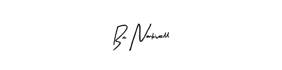 Once you've used our free online signature maker to create your best signature Arty Signature style, it's time to enjoy all of the benefits that Bm Nankivell name signing documents. Bm Nankivell signature style 8 images and pictures png
