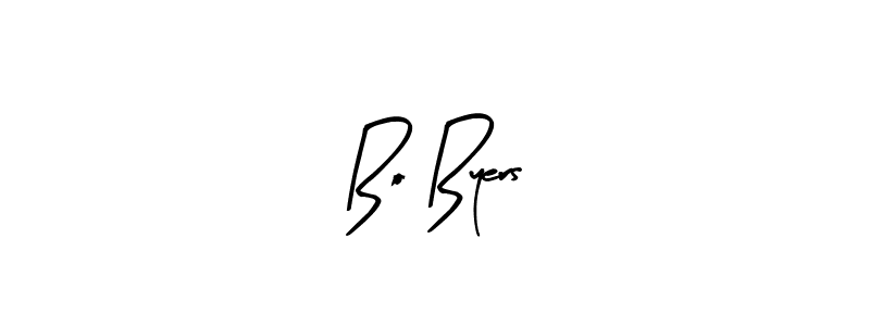 Similarly Arty Signature is the best handwritten signature design. Signature creator online .You can use it as an online autograph creator for name Bo Byers. Bo Byers signature style 8 images and pictures png
