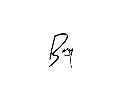 Use a signature maker to create a handwritten signature online. With this signature software, you can design (Arty Signature) your own signature for name Bogy. Bogy signature style 8 images and pictures png