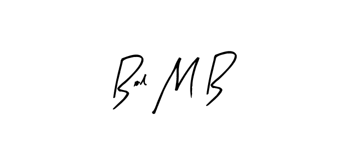 Bol M B stylish signature style. Best Handwritten Sign (Arty Signature) for my name. Handwritten Signature Collection Ideas for my name Bol M B. Bol M B signature style 8 images and pictures png