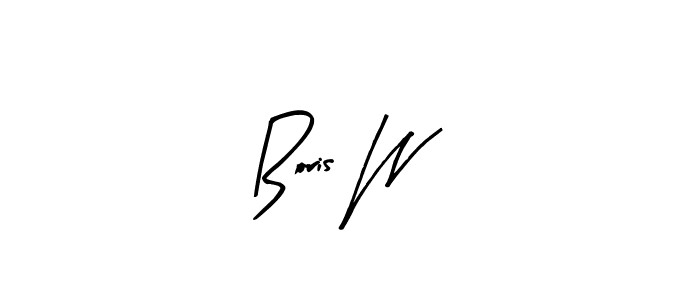 Once you've used our free online signature maker to create your best signature Arty Signature style, it's time to enjoy all of the benefits that Boris W name signing documents. Boris W signature style 8 images and pictures png