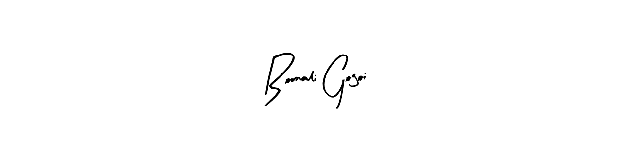 How to Draw Bornali Gogoi signature style? Arty Signature is a latest design signature styles for name Bornali Gogoi. Bornali Gogoi signature style 8 images and pictures png