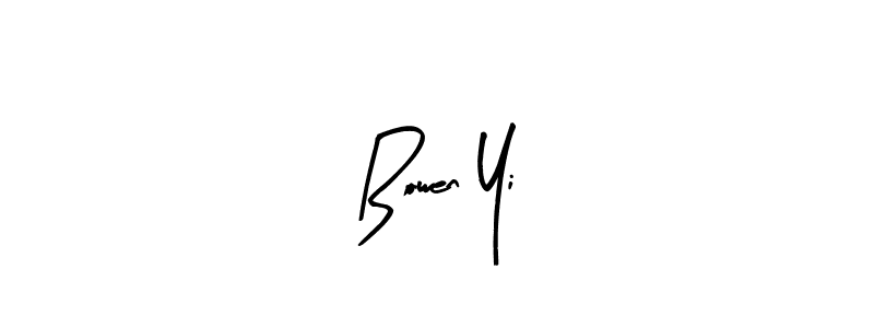 if you are searching for the best signature style for your name Bowen Yi. so please give up your signature search. here we have designed multiple signature styles  using Arty Signature. Bowen Yi signature style 8 images and pictures png