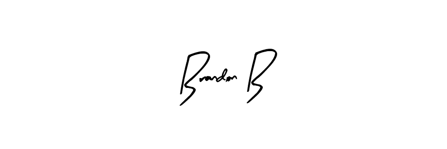 You should practise on your own different ways (Arty Signature) to write your name (Brandon B) in signature. don't let someone else do it for you. Brandon B signature style 8 images and pictures png