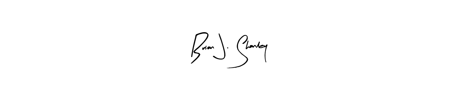 Make a beautiful signature design for name Brian J. Shanley. Use this online signature maker to create a handwritten signature for free. Brian J. Shanley signature style 8 images and pictures png