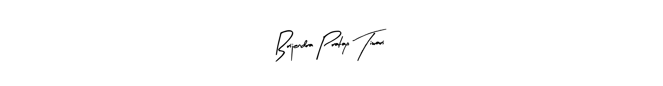 Arty Signature is a professional signature style that is perfect for those who want to add a touch of class to their signature. It is also a great choice for those who want to make their signature more unique. Get Brijendra Pratap Tiwari name to fancy signature for free. Brijendra Pratap Tiwari signature style 8 images and pictures png