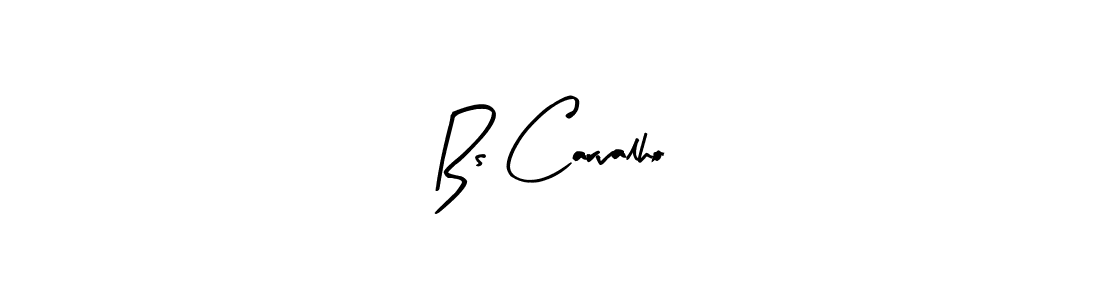 Create a beautiful signature design for name Bs Carvalho. With this signature (Arty Signature) fonts, you can make a handwritten signature for free. Bs Carvalho signature style 8 images and pictures png