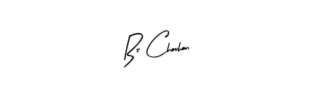 Arty Signature is a professional signature style that is perfect for those who want to add a touch of class to their signature. It is also a great choice for those who want to make their signature more unique. Get Bs Chouhan name to fancy signature for free. Bs Chouhan signature style 8 images and pictures png