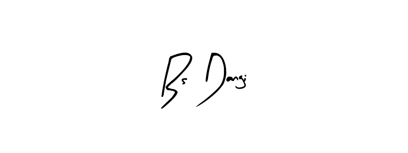 How to make Bs Dangi signature? Arty Signature is a professional autograph style. Create handwritten signature for Bs Dangi name. Bs Dangi signature style 8 images and pictures png