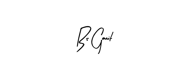 You should practise on your own different ways (Arty Signature) to write your name (Bs Gamit) in signature. don't let someone else do it for you. Bs Gamit signature style 8 images and pictures png