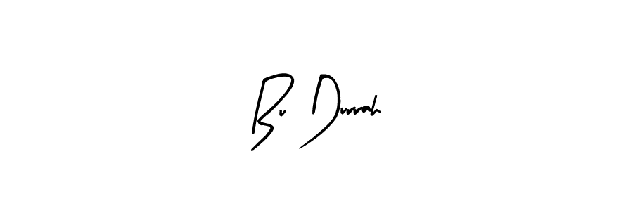 Use a signature maker to create a handwritten signature online. With this signature software, you can design (Arty Signature) your own signature for name Bu Durrah. Bu Durrah signature style 8 images and pictures png