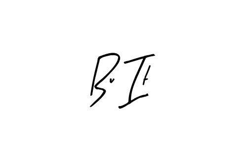 How to Draw Bu It signature style? Arty Signature is a latest design signature styles for name Bu It. Bu It signature style 8 images and pictures png