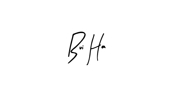 How to Draw Bui Ha signature style? Arty Signature is a latest design signature styles for name Bui Ha. Bui Ha signature style 8 images and pictures png