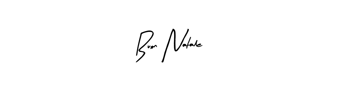 Arty Signature is a professional signature style that is perfect for those who want to add a touch of class to their signature. It is also a great choice for those who want to make their signature more unique. Get Buon Natale! name to fancy signature for free. Buon Natale! signature style 8 images and pictures png