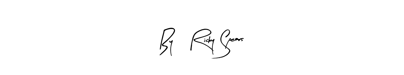 Also we have By: Ricky Spears name is the best signature style. Create professional handwritten signature collection using Arty Signature autograph style. By: Ricky Spears signature style 8 images and pictures png