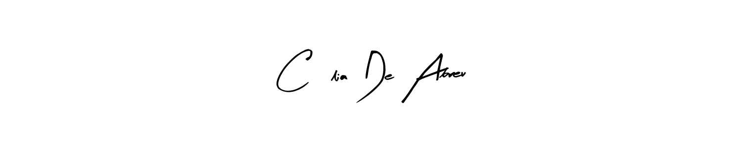 Make a short Célia De Abreu signature style. Manage your documents anywhere anytime using Arty Signature. Create and add eSignatures, submit forms, share and send files easily. Célia De Abreu signature style 8 images and pictures png
