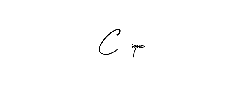 Design your own signature with our free online signature maker. With this signature software, you can create a handwritten (Arty Signature) signature for name C☆ique. C☆ique signature style 8 images and pictures png