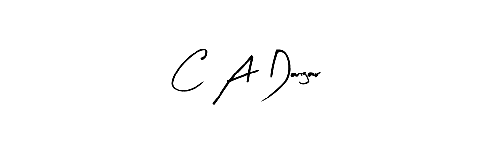 Best and Professional Signature Style for C A Dangar. Arty Signature Best Signature Style Collection. C A Dangar signature style 8 images and pictures png