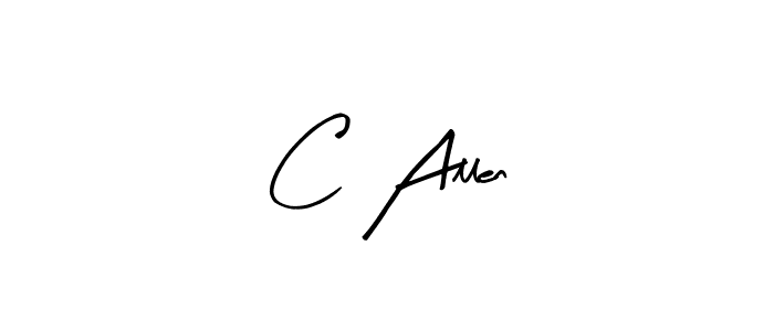 Make a beautiful signature design for name C Allen. Use this online signature maker to create a handwritten signature for free. C Allen signature style 8 images and pictures png