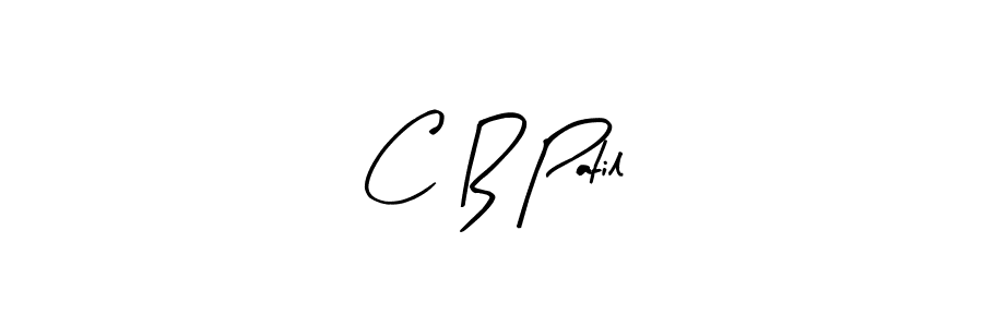 Create a beautiful signature design for name C B Patil. With this signature (Arty Signature) fonts, you can make a handwritten signature for free. C B Patil signature style 8 images and pictures png