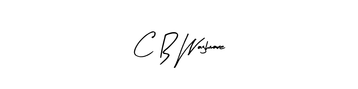 if you are searching for the best signature style for your name C B Waghmare. so please give up your signature search. here we have designed multiple signature styles  using Arty Signature. C B Waghmare signature style 8 images and pictures png