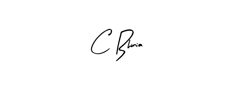 Arty Signature is a professional signature style that is perfect for those who want to add a touch of class to their signature. It is also a great choice for those who want to make their signature more unique. Get C Bhunia name to fancy signature for free. C Bhunia signature style 8 images and pictures png