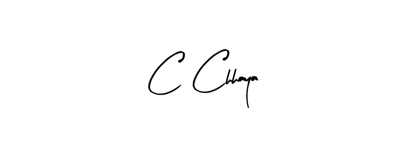 Arty Signature is a professional signature style that is perfect for those who want to add a touch of class to their signature. It is also a great choice for those who want to make their signature more unique. Get C Chhaya name to fancy signature for free. C Chhaya signature style 8 images and pictures png