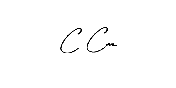 Make a beautiful signature design for name C Cruz. With this signature (Arty Signature) style, you can create a handwritten signature for free. C Cruz signature style 8 images and pictures png