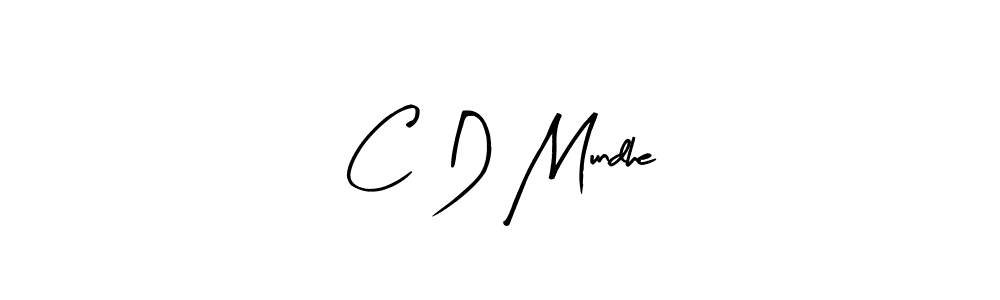 if you are searching for the best signature style for your name C D Mundhe. so please give up your signature search. here we have designed multiple signature styles  using Arty Signature. C D Mundhe signature style 8 images and pictures png