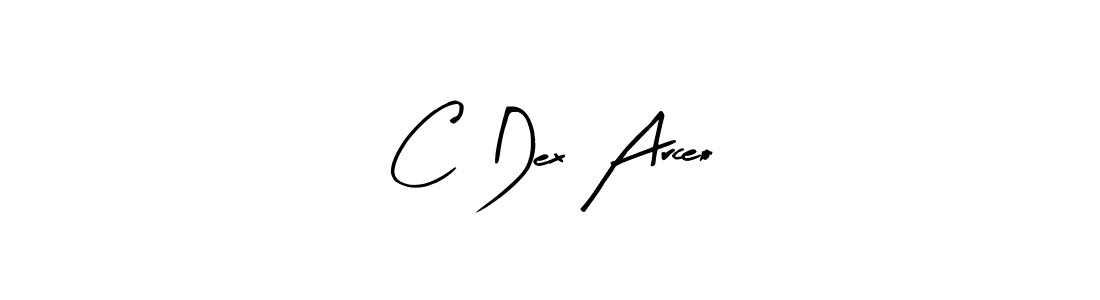 Also we have C Dex Arceo name is the best signature style. Create professional handwritten signature collection using Arty Signature autograph style. C Dex Arceo signature style 8 images and pictures png