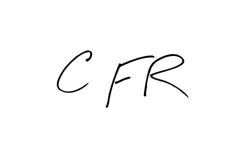 You should practise on your own different ways (Arty Signature) to write your name (C F R) in signature. don't let someone else do it for you. C F R signature style 8 images and pictures png