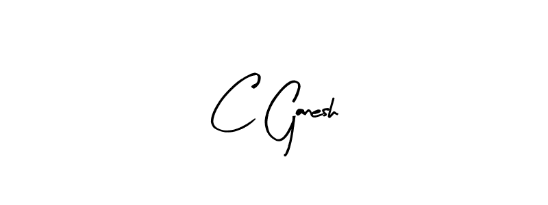 How to make C Ganesh signature? Arty Signature is a professional autograph style. Create handwritten signature for C Ganesh name. C Ganesh signature style 8 images and pictures png