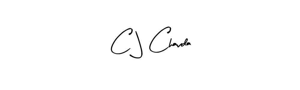 Best and Professional Signature Style for C J Chavda. Arty Signature Best Signature Style Collection. C J Chavda signature style 8 images and pictures png