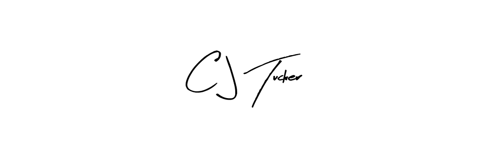 Create a beautiful signature design for name C J Tucker. With this signature (Arty Signature) fonts, you can make a handwritten signature for free. C J Tucker signature style 8 images and pictures png