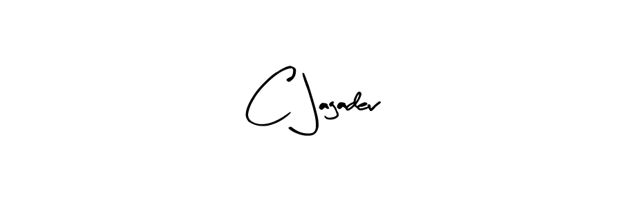 Create a beautiful signature design for name C Jagadev. With this signature (Arty Signature) fonts, you can make a handwritten signature for free. C Jagadev signature style 8 images and pictures png