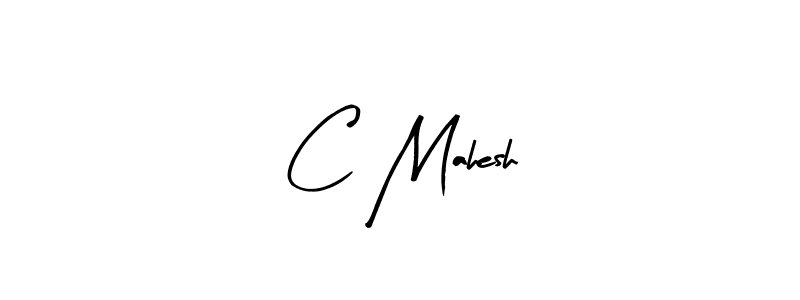 Arty Signature is a professional signature style that is perfect for those who want to add a touch of class to their signature. It is also a great choice for those who want to make their signature more unique. Get C Mahesh name to fancy signature for free. C Mahesh signature style 8 images and pictures png