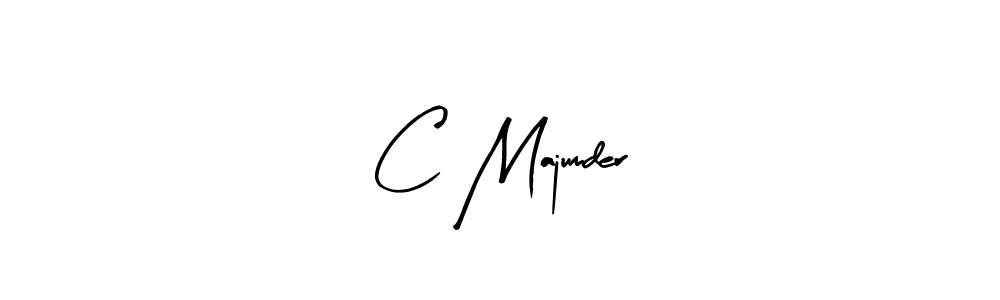 How to make C Majumder signature? Arty Signature is a professional autograph style. Create handwritten signature for C Majumder name. C Majumder signature style 8 images and pictures png