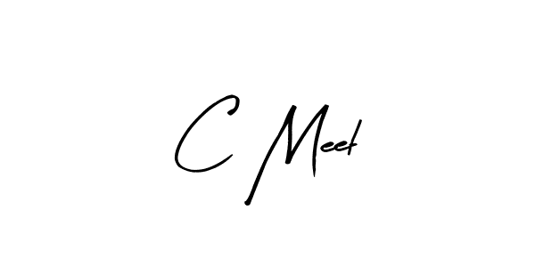 How to make C Meet signature? Arty Signature is a professional autograph style. Create handwritten signature for C Meet name. C Meet signature style 8 images and pictures png